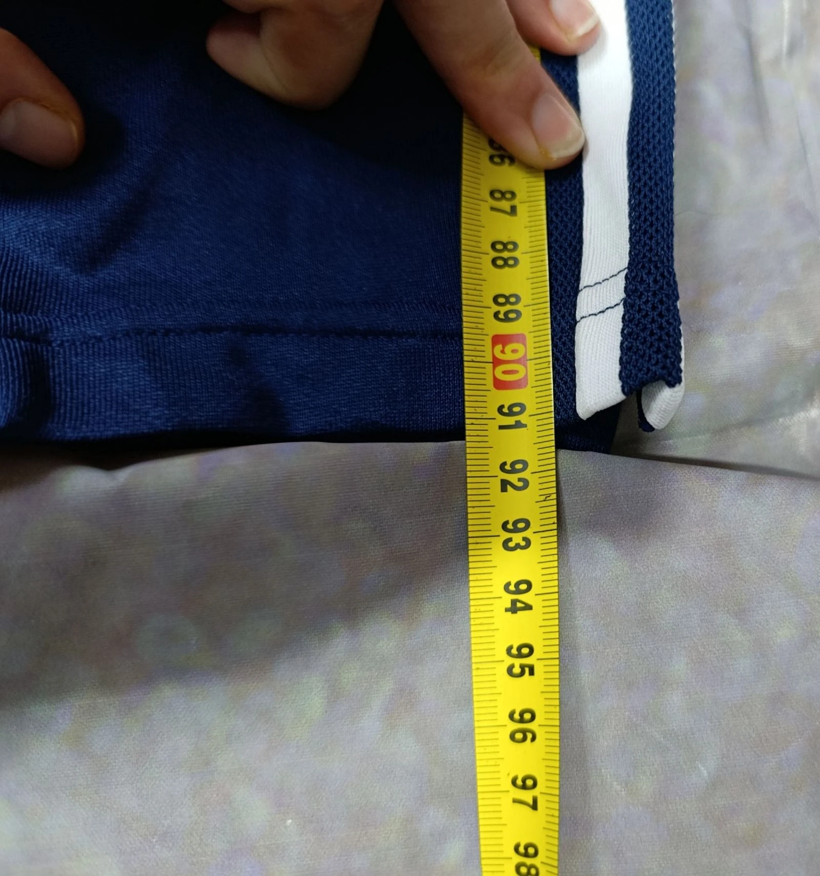 Adidas Acdemy Aeroready vintage Track Pants Azul Marino y Blanco Talla M Streetwear Sportwear – photo 14